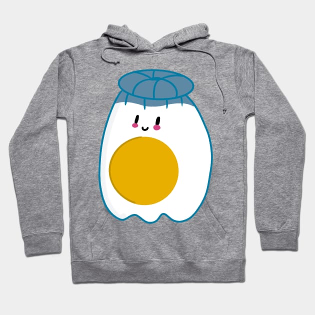 Little Ghost Egg Hoodie by nathalieaynie